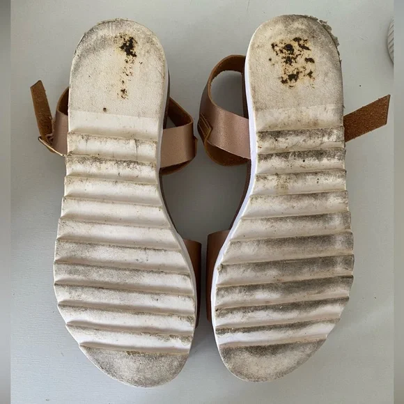 Rose Gold Sandals - Picture 3 of 3